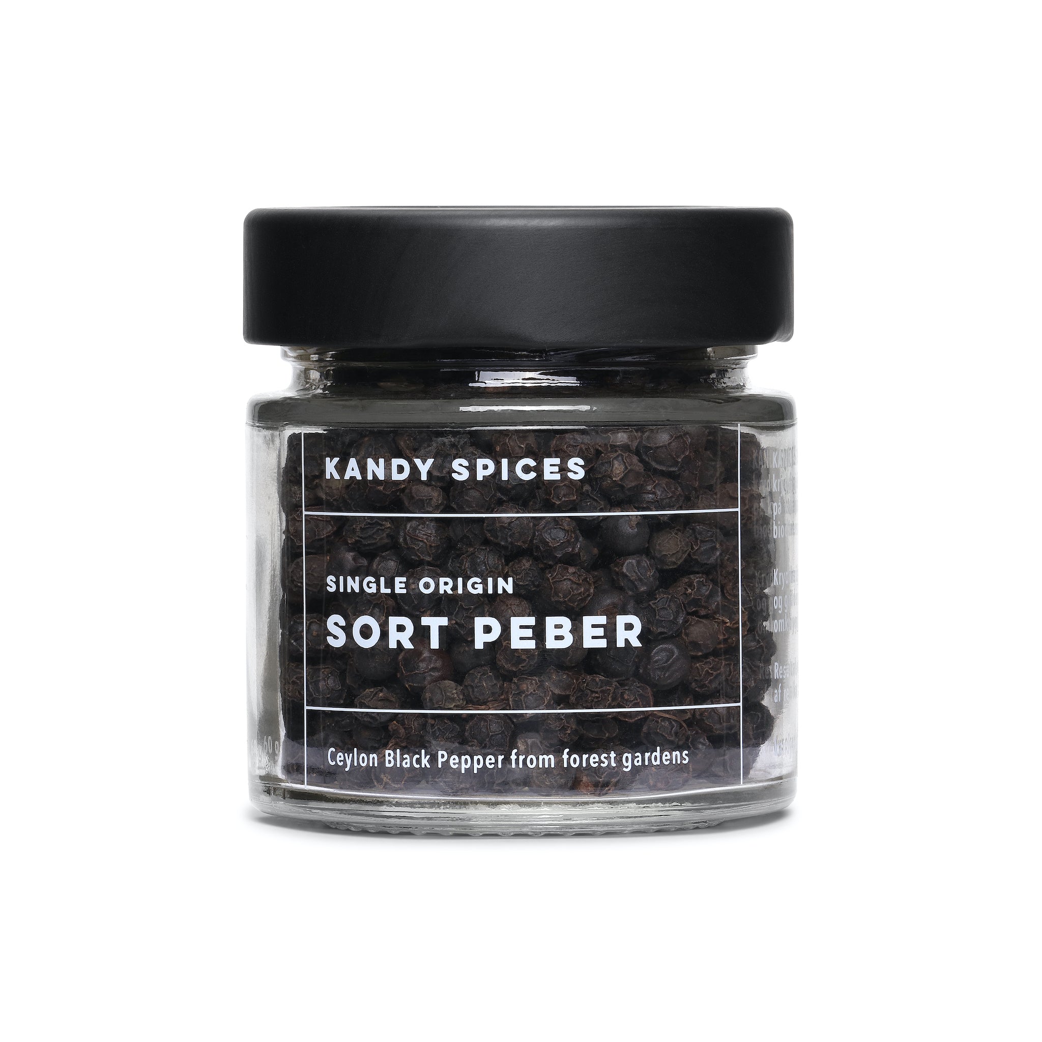 SORT PEBER 60 g
