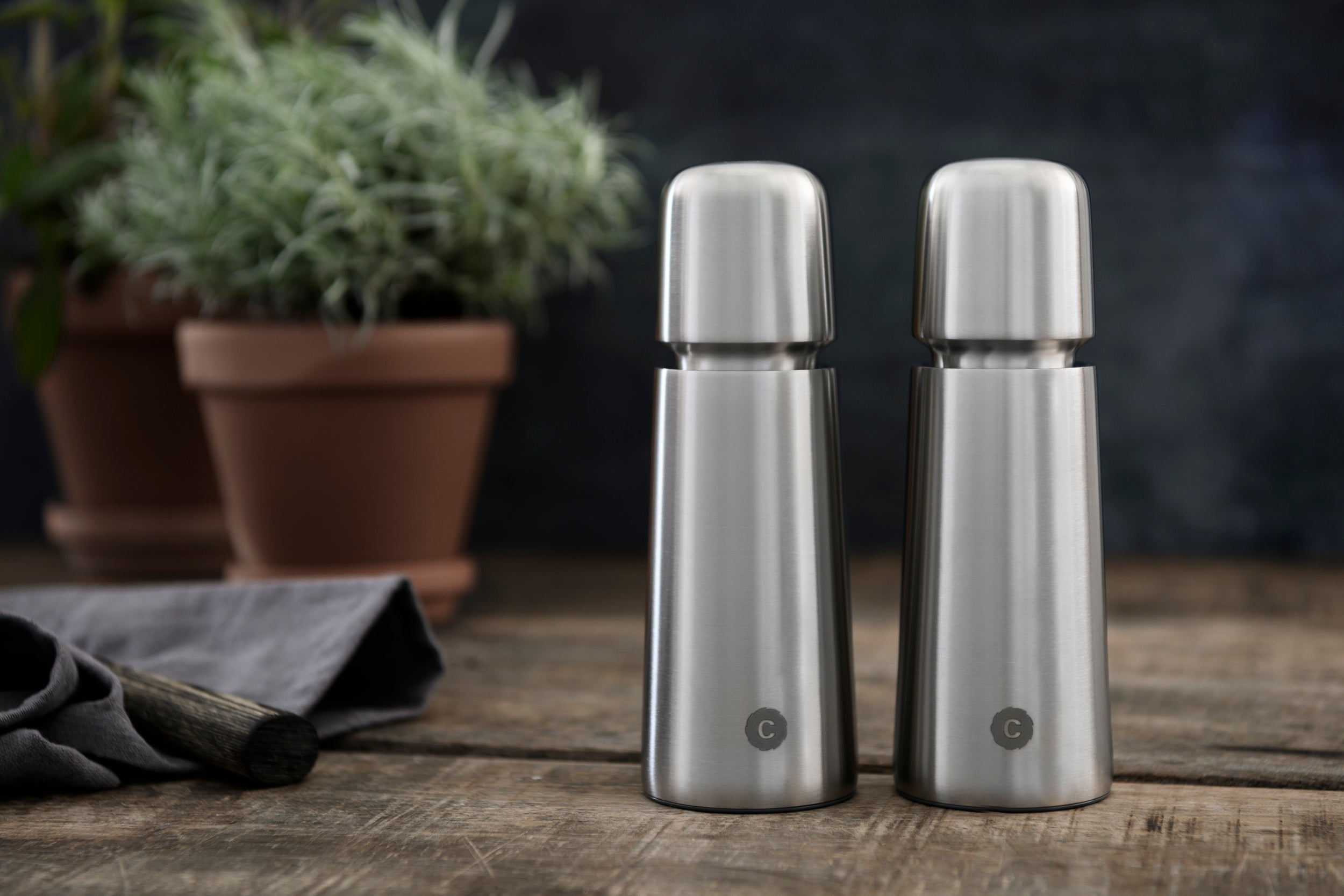 PEBERKVÆRN CrushGrind Stainless steel